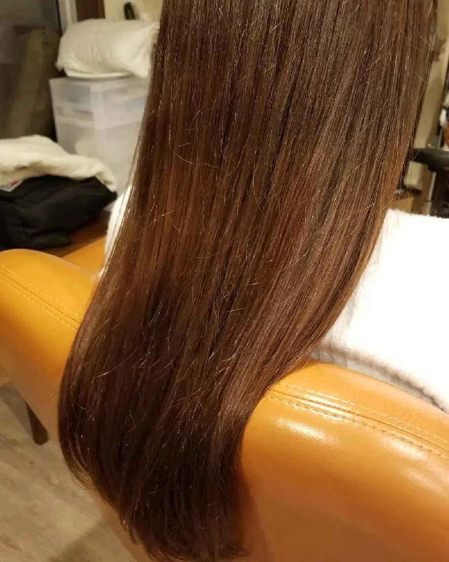 ロング 外国人風カラー レイヤーカット spa hair ark 富井直美のヘアスタイル