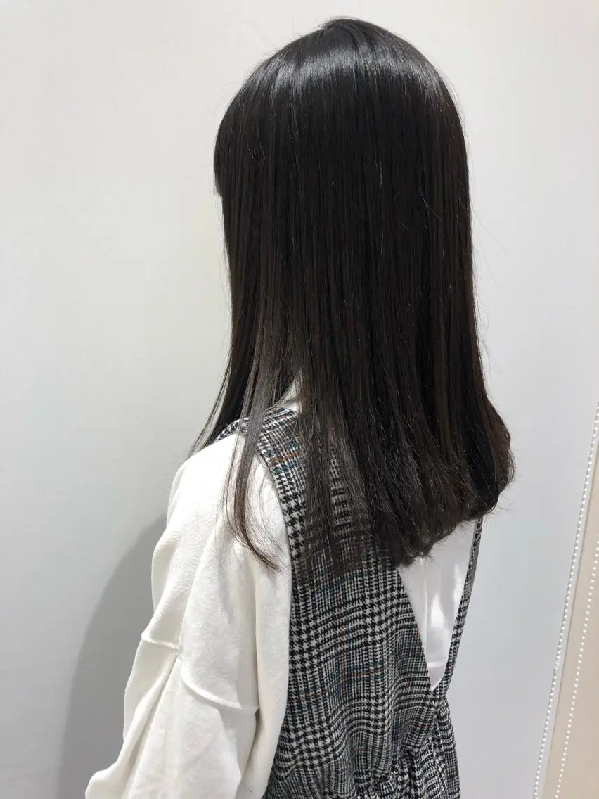 ロング ウルフカット ハッシュカット/七海のヘアスタイル