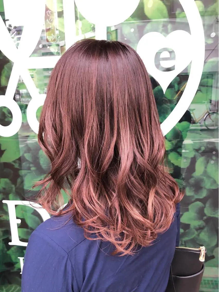 ロング カラー ヘアカラー 薬師寺 優のヘアスタイル