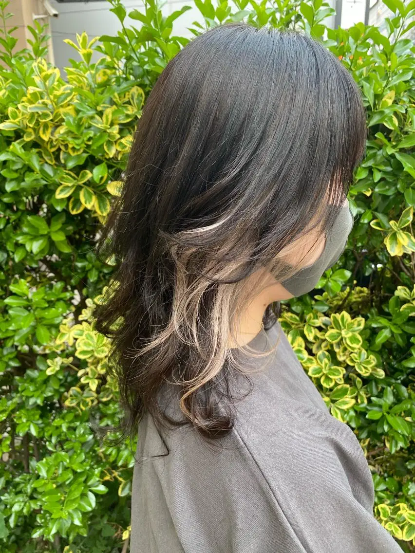 カラー インナーカラー ✨店長 鈴木輝✨のヘアスタイル