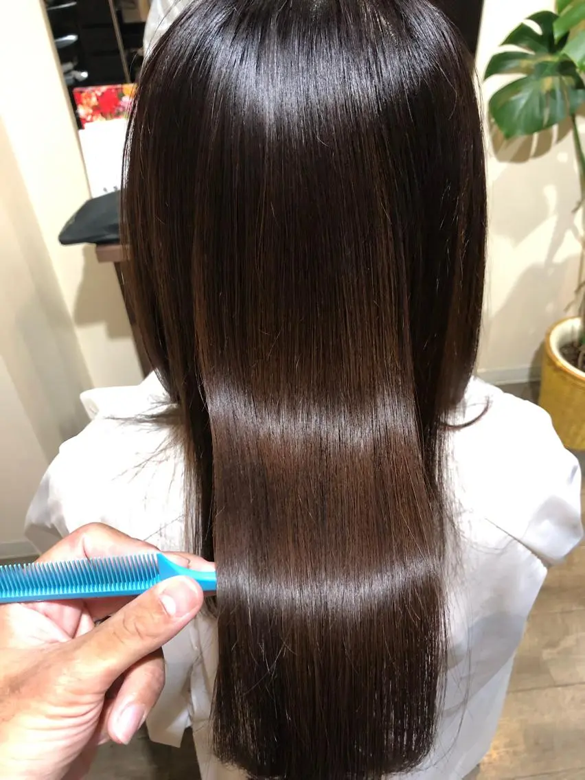 ロング カラー 髪質改善 清水 彬允のヘアスタイル