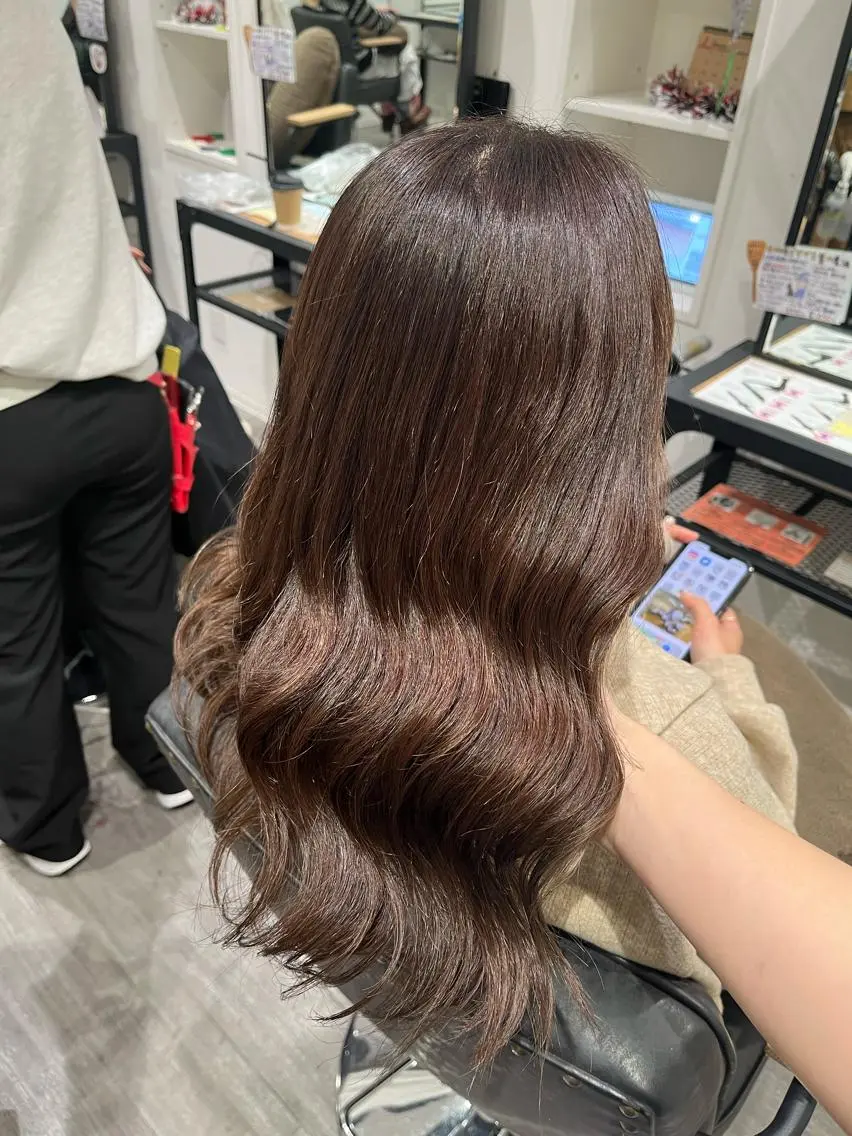 ロング 片平 帆香のヘアスタイル