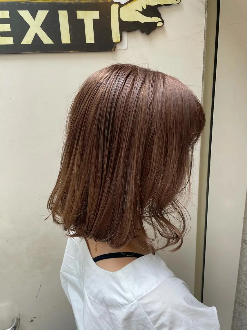 ミディアム カット ヘアカラー トリートメント 【必ず似合わせます】 川口航平のヘアスタイル