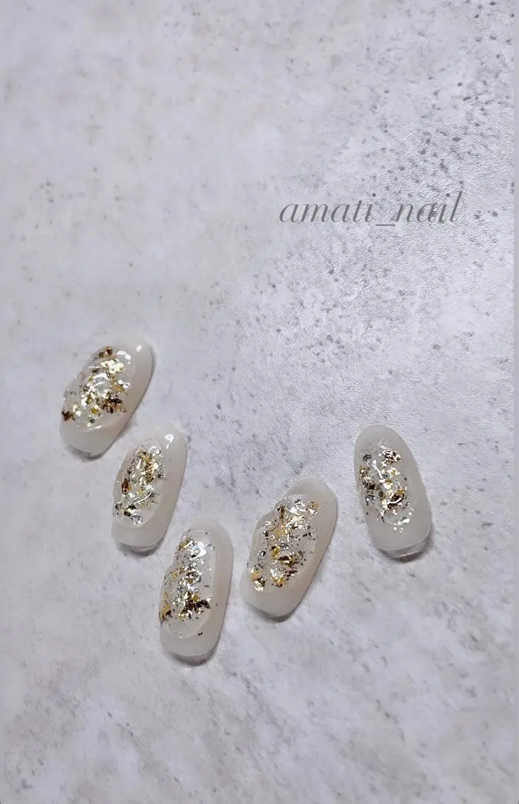 ネイル クリアネイル フットネイル ジェルネイル グラデーション マグネットネイル ハンドネイル amati_nail TAKAKOのネイルデザイン