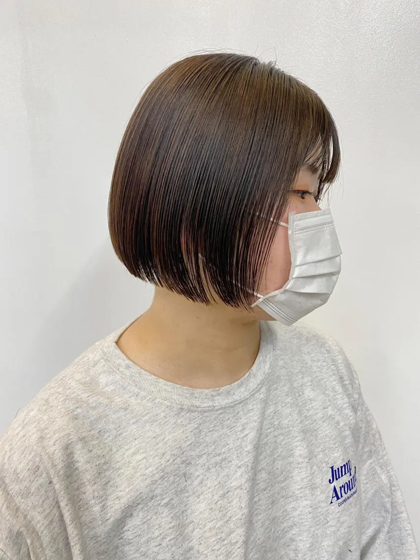 ショート カラー カット ヘアカラー トリートメント 🟩白髪ぼかし ショート/大司のヘアスタイル