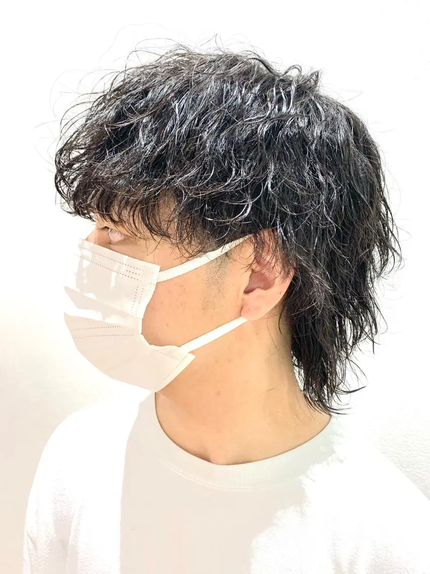 パーマ メンズ 【メンズ特化美容師】 山﨑 凌のヘアスタイル