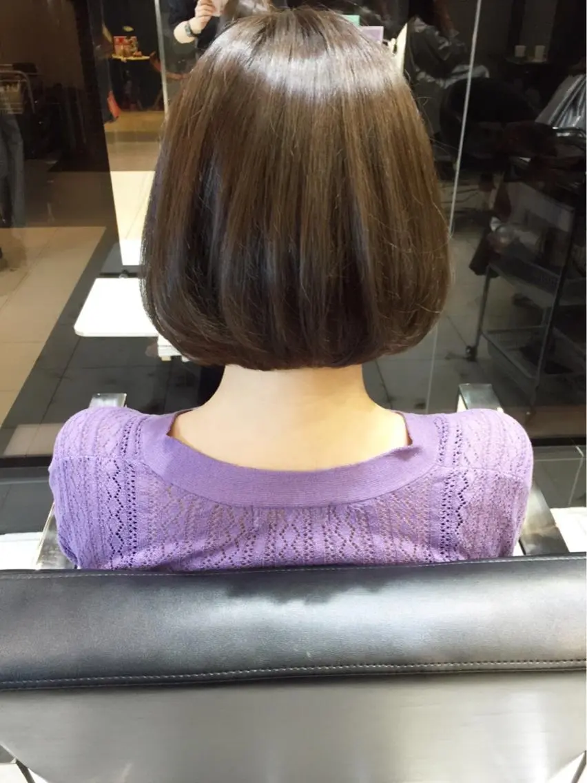 ショート ボブ natsu fujinoのヘアスタイル