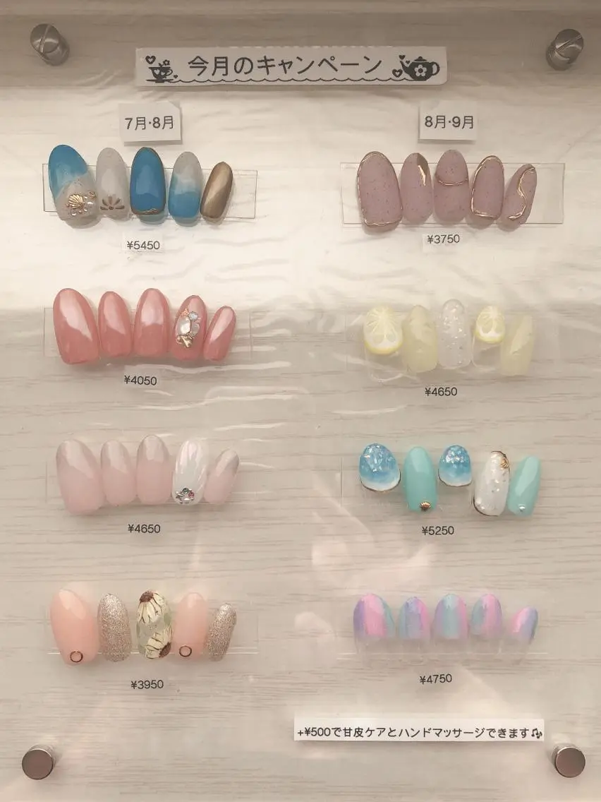 ネイル ハンドネイル ハンドケア la fleurのネイルデザイン