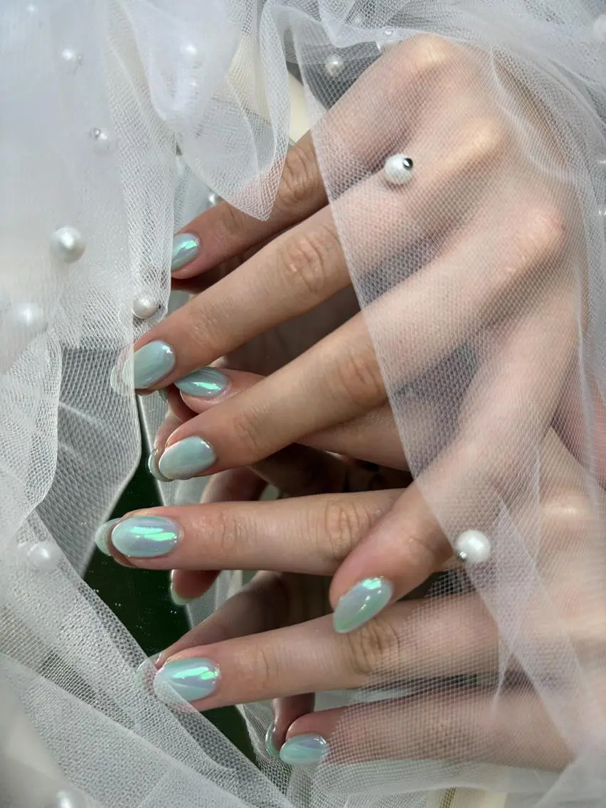 ネイル ミラーネイル Wilu nail 二子玉川店のネイルデザイン