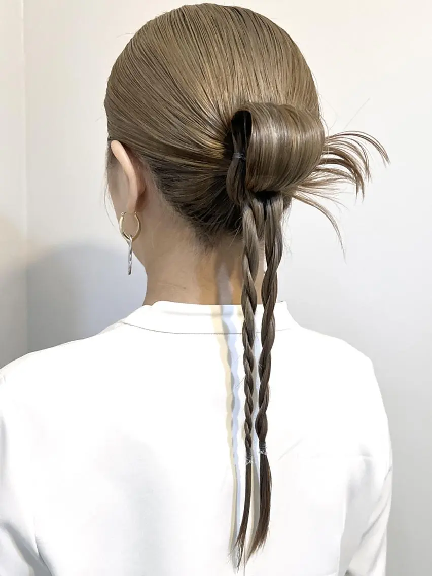ヘアアレンジ ヘアセット 🤍ヘアセット.ヘア アレンジ湯山詩織🤍のヘアスタイル