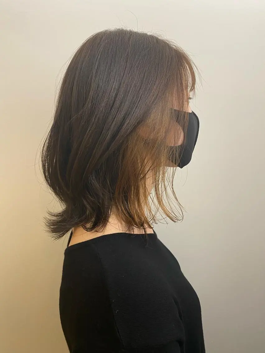 ミディアム カラー 🌼 アユカのヘアスタイル