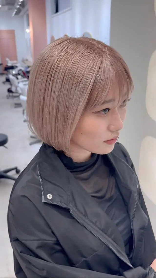 ショート カラー 艶髪/髪質改善 塩屋公一朗のヘアスタイル