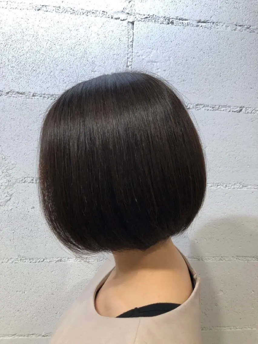ショート ボブ カット トリートメント hair care ACRO店長 谷のヘアスタイル