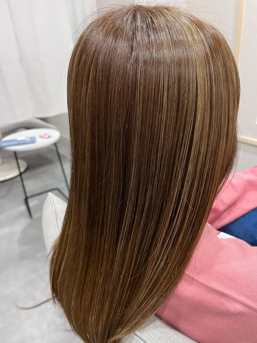 ロング カラー liL  hair サトウリョウタのヘアスタイル