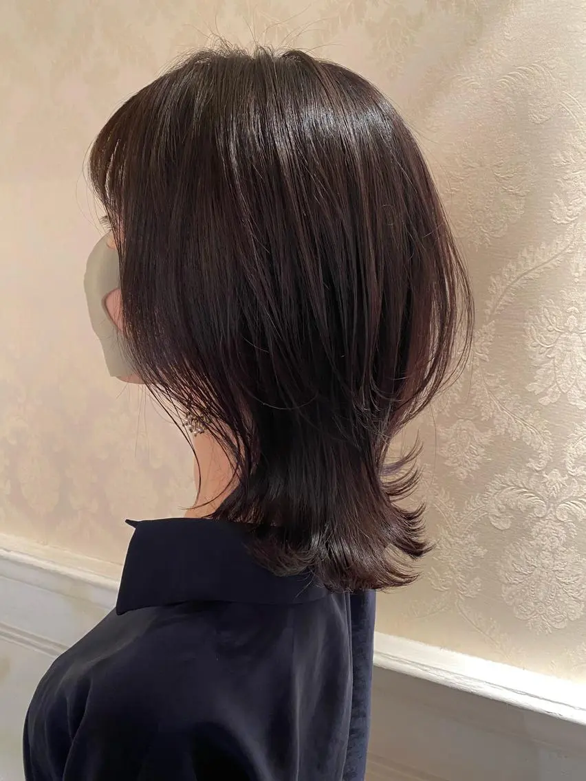 ミディアム カラー カット ヘアカラー トリートメント 髪質改善/美髪矯正 林田和真のヘアスタイル
