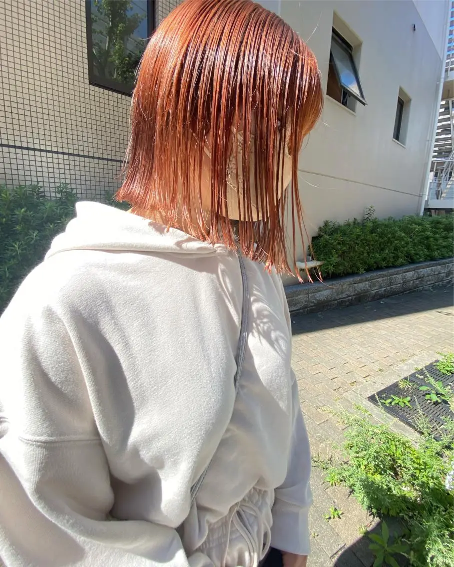 ショート ボブ カット ヘアカラー トリートメント Musiiik hairのヘアスタイル