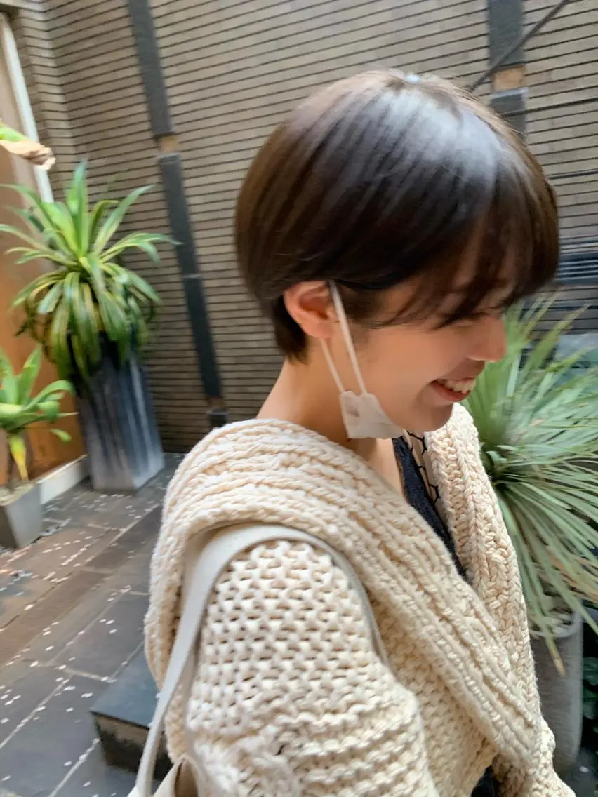 ショート カラー くせ毛 ショートヘア 【ロングウルフカット 姫カット】伊藤裕哉のヘアスタイル