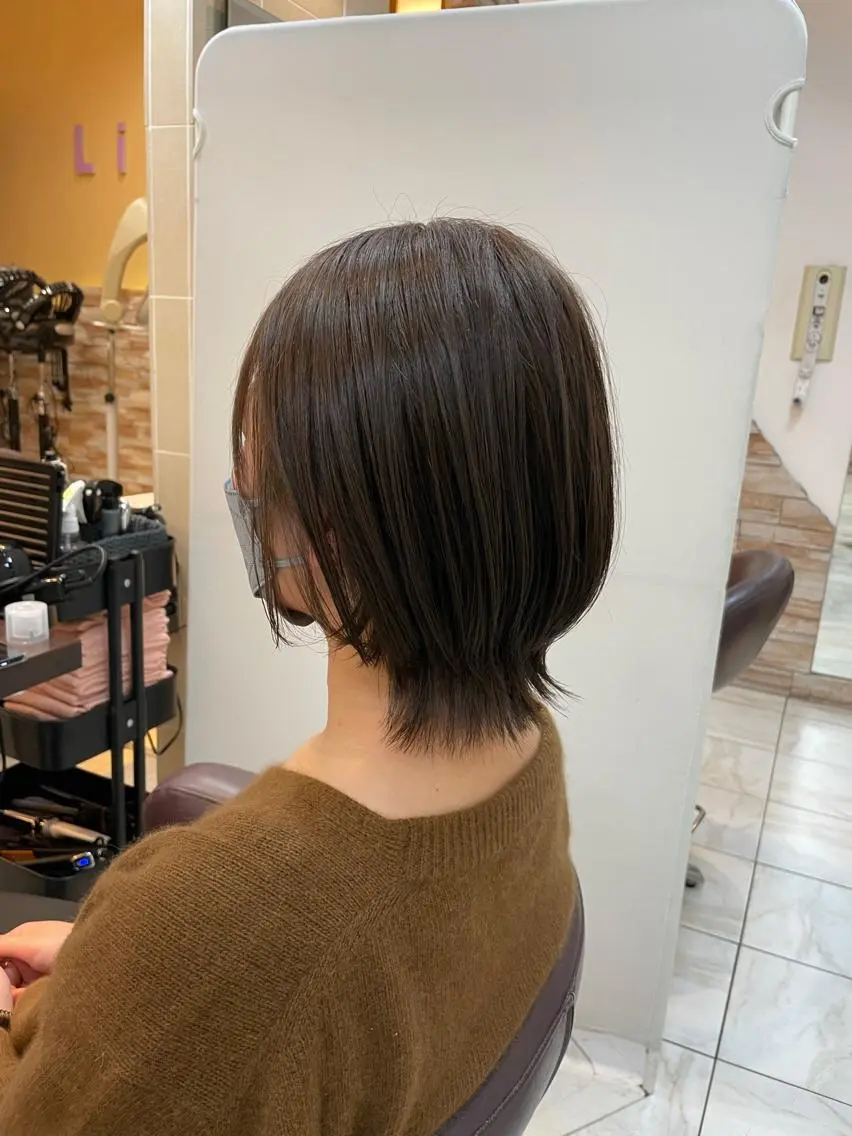 ショート カラー パーマ ヘアアレンジ メンズ キッズ 木下 修兵のヘアスタイル