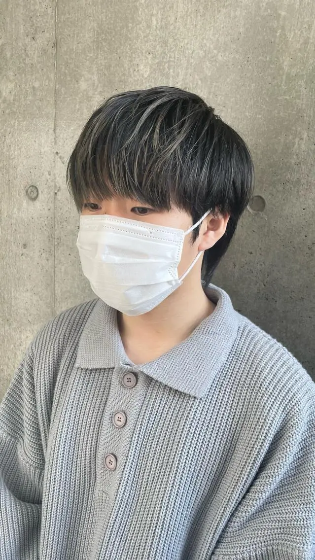 メンズ もりたみかこ 美容師お休み中のヘアスタイル