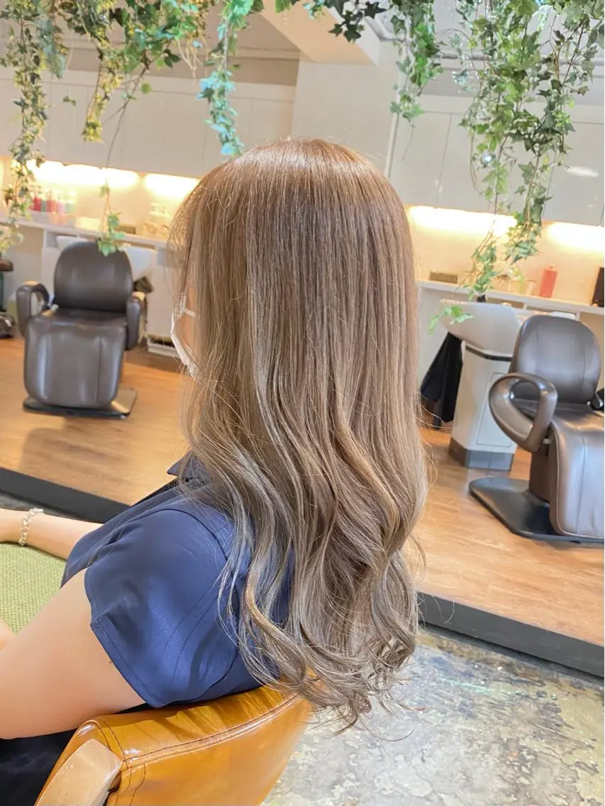 ロング カラー ショート 縮毛矯正 レイヤー🌿FUKUのヘアスタイル