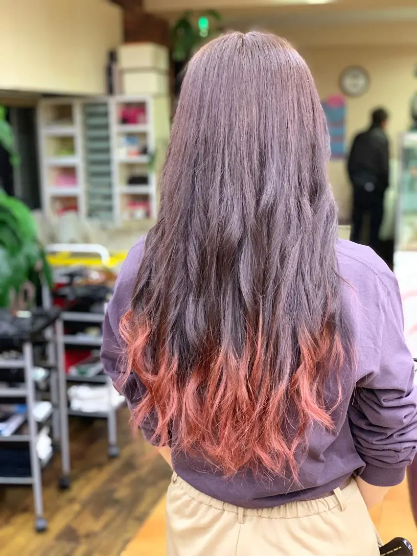 ロング 高場 和希のヘアスタイル