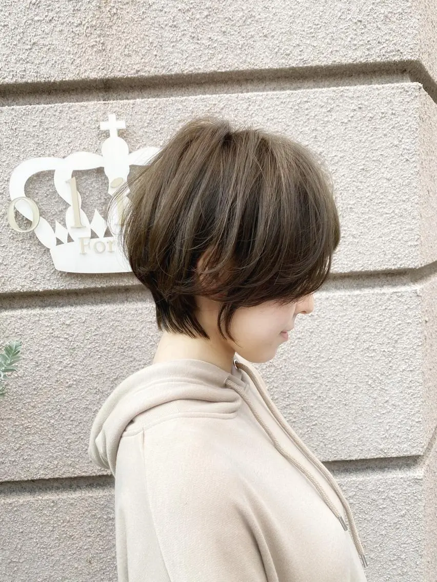 ショート カラー ショートヘア トリートメント カット ヘアカラー トリートメント 美髪❣️縮毛矯正/ 髪質改善✨/山本のヘアスタイル