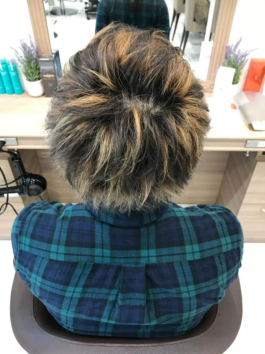 カラー 赤澤 海斗のヘアスタイル