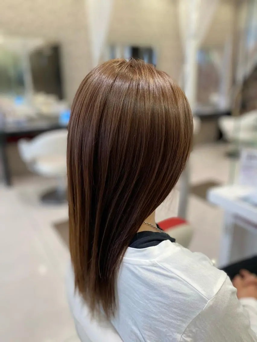 ロング カラー 星野 聖也のヘアスタイル