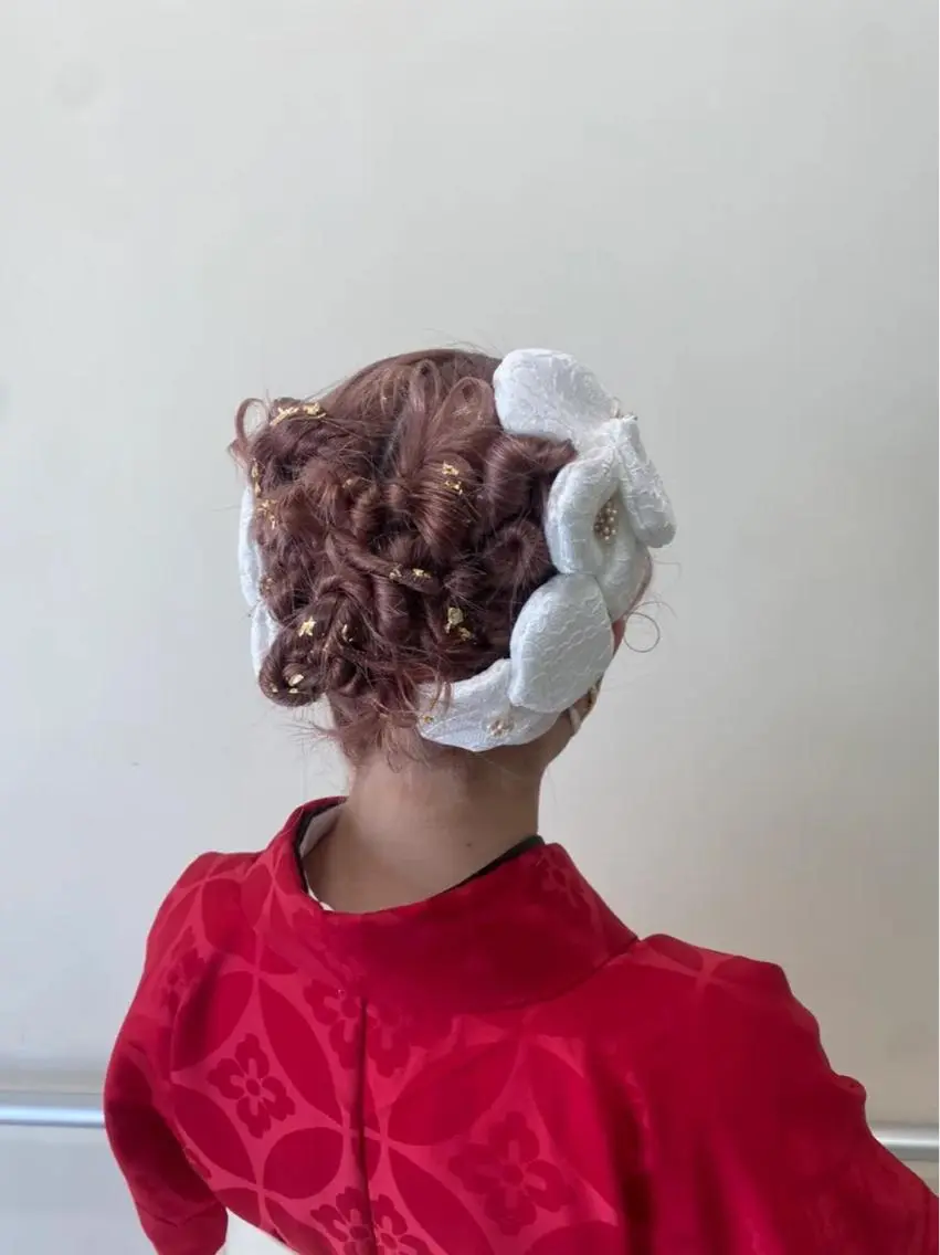 ミディアム ヘアアレンジ yuu/髪質改善 カラー🌛のヘアスタイル