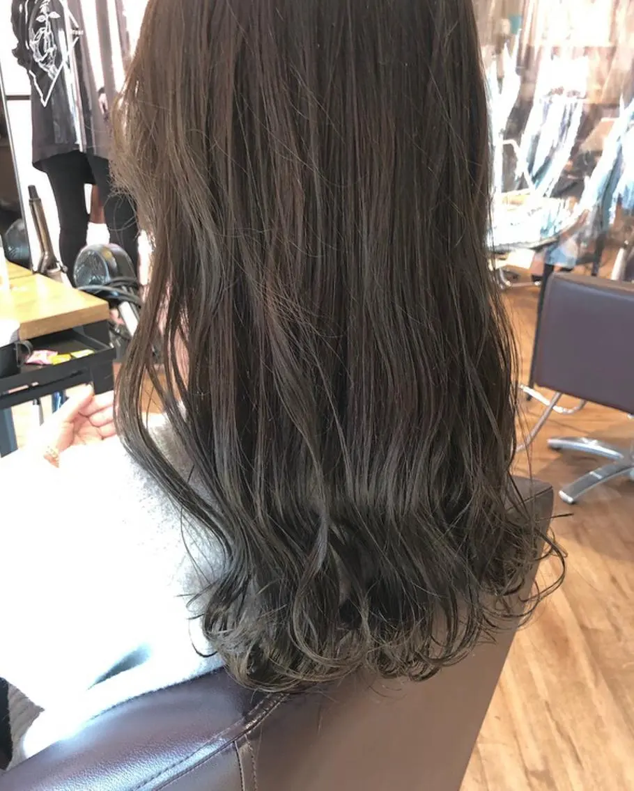 セミロング 🌿透明感ヘア 園田 朱梨🌿のヘアスタイル