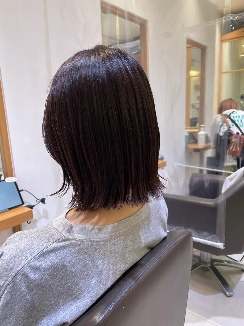ショート ボブ 大橋 芽衣のヘアスタイル