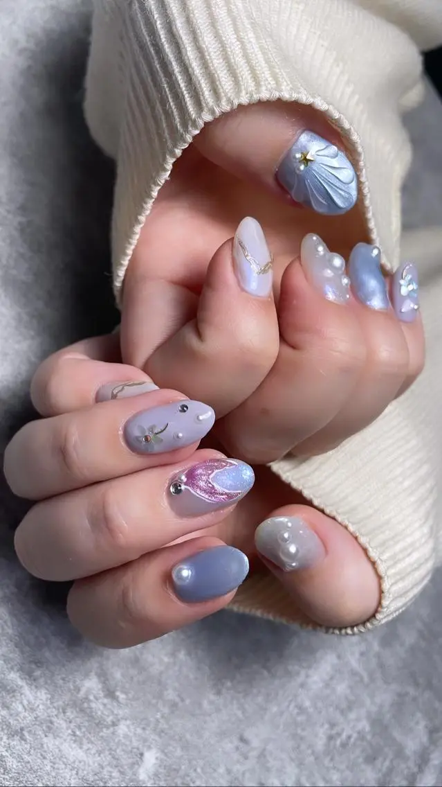 ネイル ハンドネイル Same🎀 所沢ネイルサロンのネイルデザイン