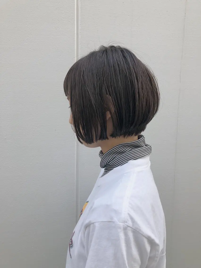 ショート カラー ノグチ ユウキ/ボブのヘアスタイル