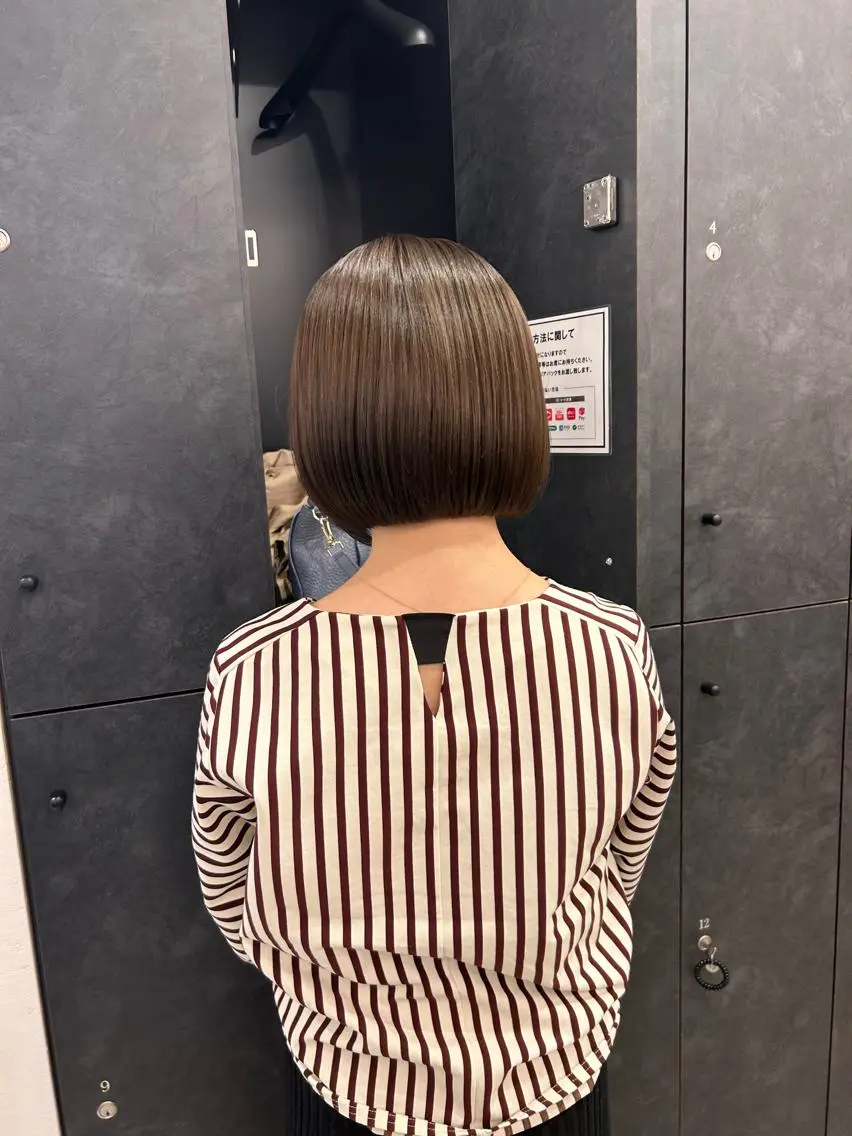 ミディアム カラー 似合わせcut ◎ 倉橋実咲のヘアスタイル