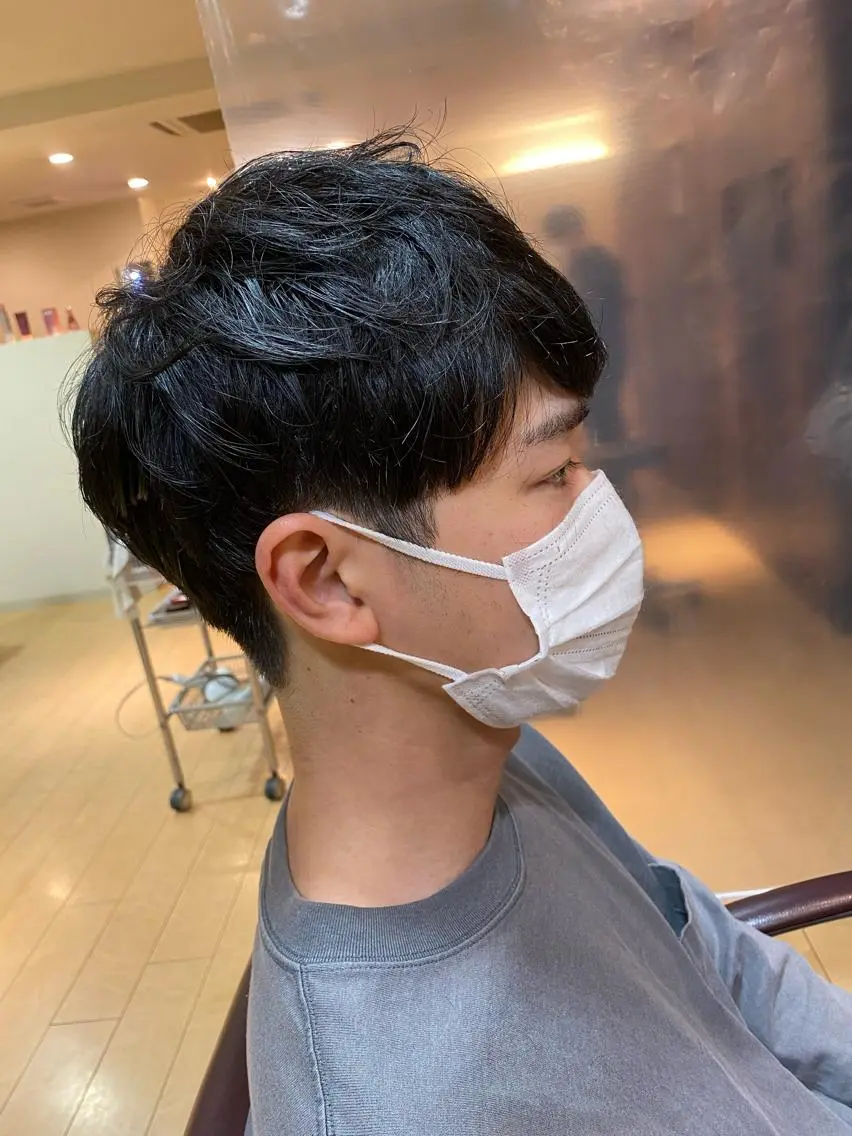 メンズ ツーブロック 刈り上げ 安藤 慎悟のヘアスタイル