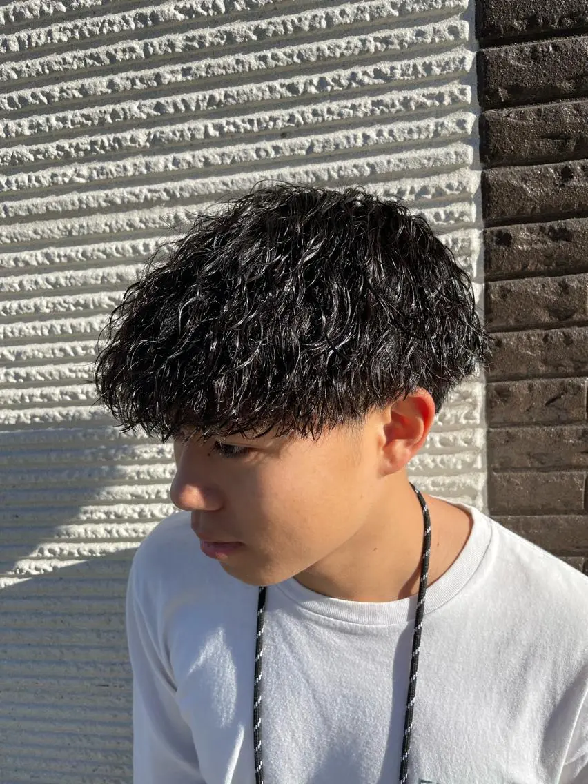 パーマ メンズ ✨️ツイスパ波巻き特 化小杉澪生✨️のヘアスタイル