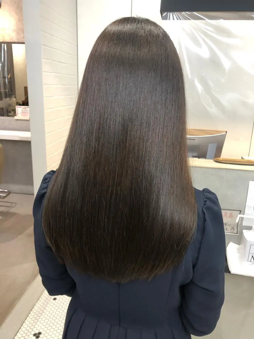 ロング ヘアカラー トリートメント 【髪質改善特化･ 福田航洋】のヘアスタイル