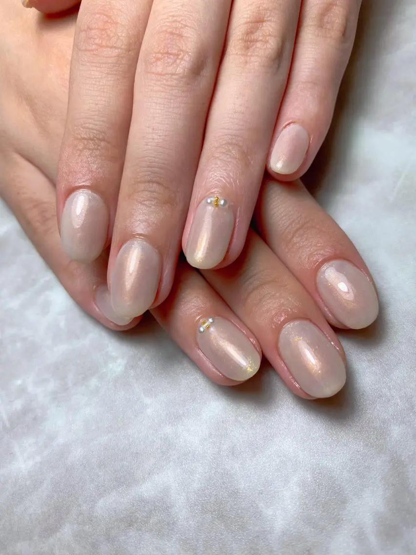 ネイル チークネイル ハンドネイル 🌿Charme🌿 MAIのネイルデザイン