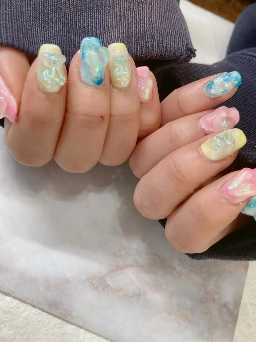 ネイル 持ち込み ネイルケアサロン Campanulaのネイルデザイン