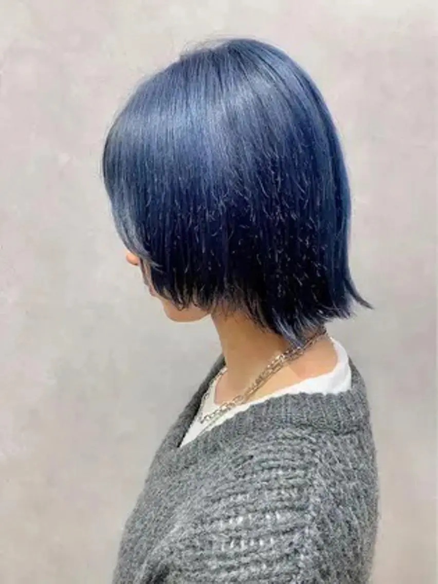 ショート カラー 髪質改善/艶カラー ⚡️コメス/錦糸町のヘアスタイル