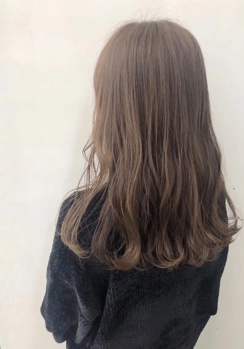 ロング カラー ヘアアレンジ ブリーチ ブリーチなしカラー NANA/trend style🕊🍑のヘアスタイル