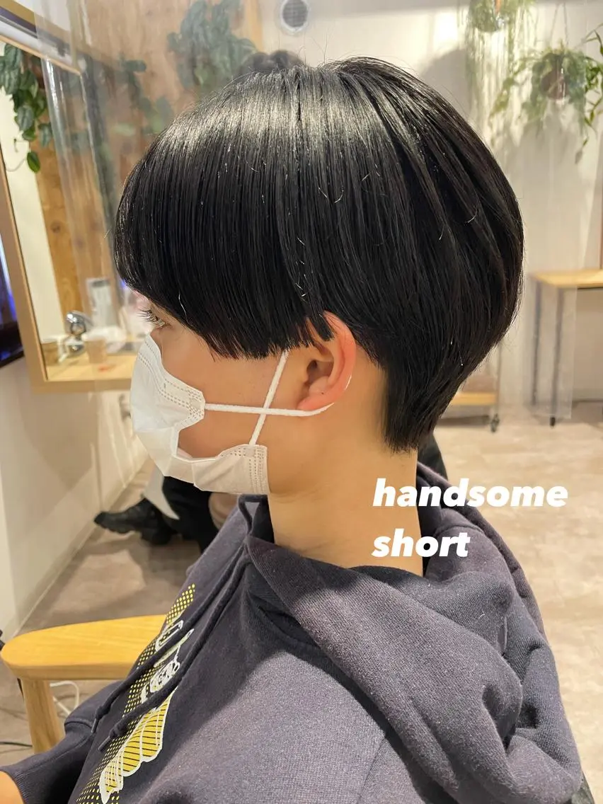 ショート カラー パーマ カット 🌿AMANE🌿 sakiのヘアスタイル