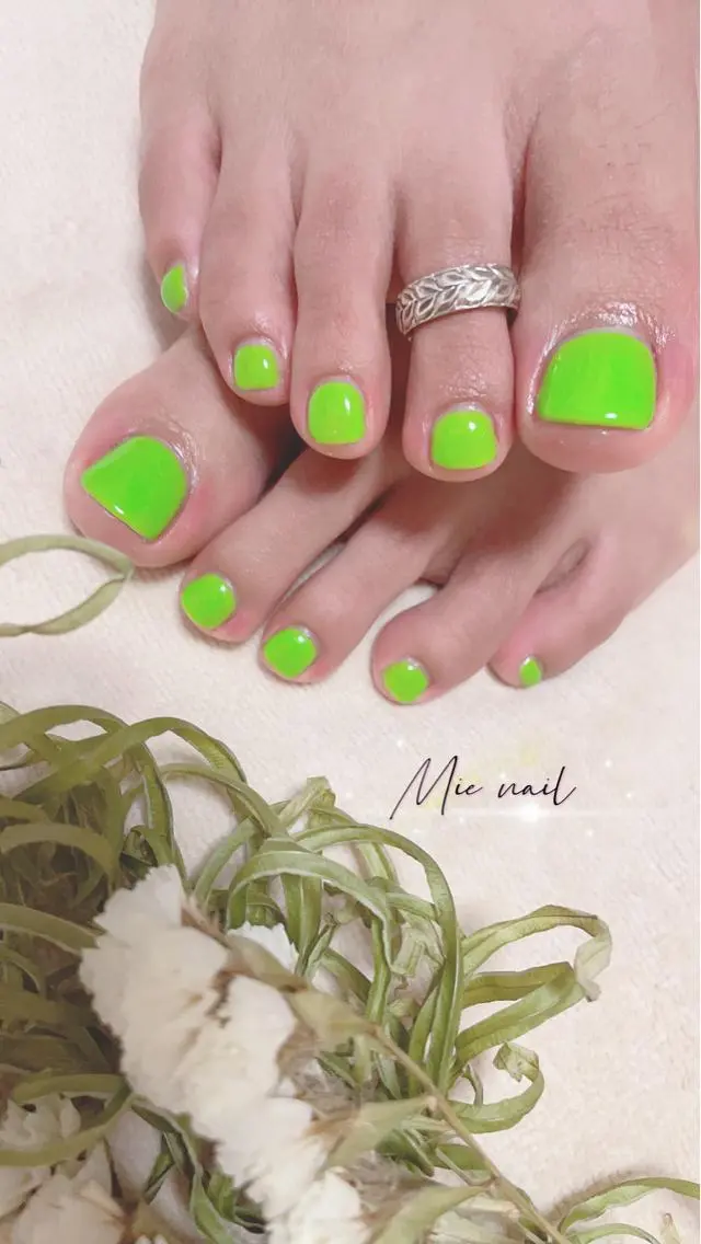 ネイル フットネイル Mie nailのネイルデザイン