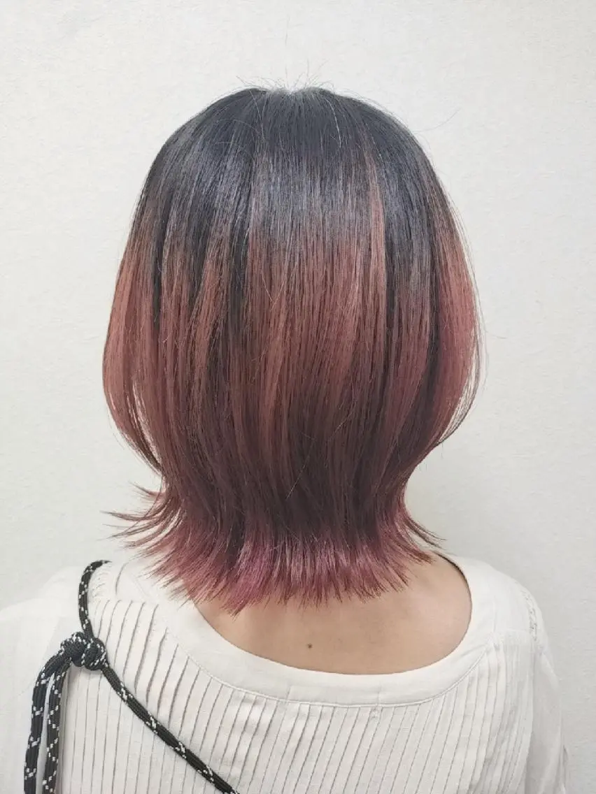 ミディアム カラー 【名古屋】モデル募集 arisaのヘアスタイル
