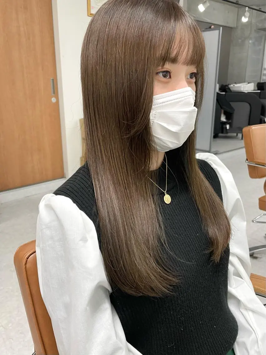 ロング カラー ヘアアレンジ メンズ似合わせ🪞 kotoriのヘアスタイル