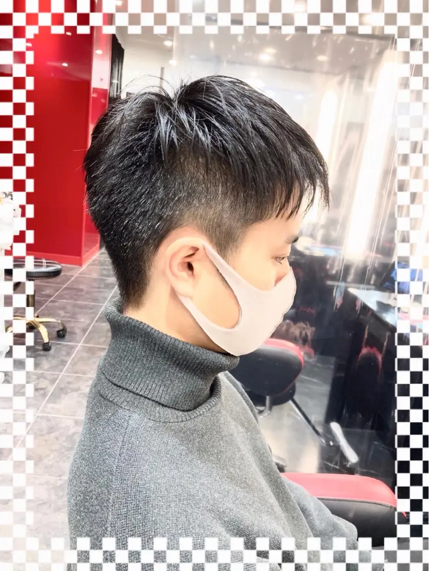 ショート メンズ Annon プライベートサロンのヘアスタイル