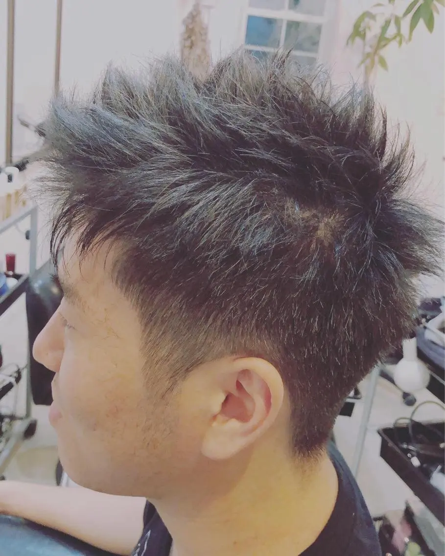 ショート トリートメント 山口 晃也のヘアスタイル