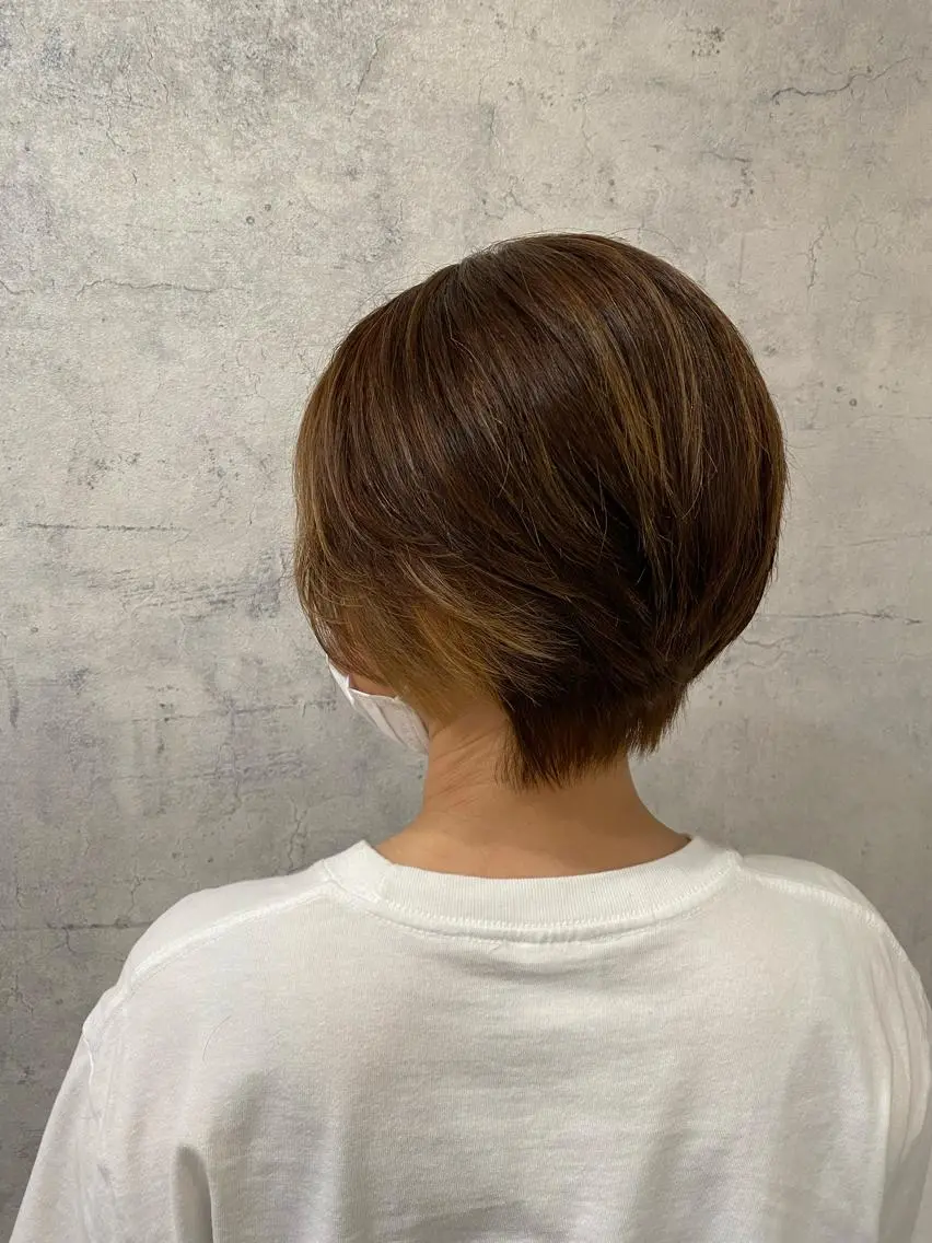 ショート ショートヘア yuite 新河岸のヘアスタイル