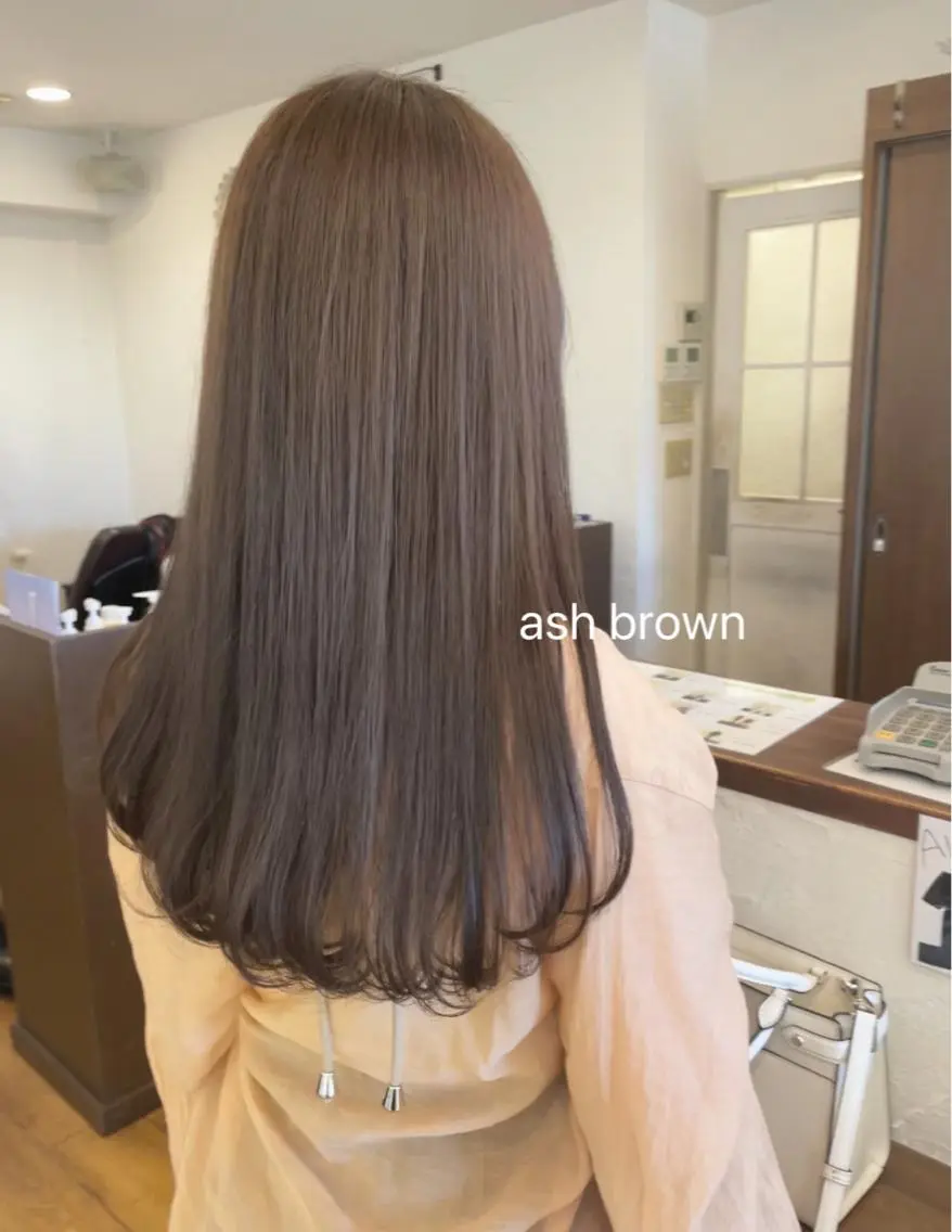 ロング カラー ヘアアレンジ ブラウンカラー 透明感カラー オレンジ トリートメント 加藤あいり/大人 可愛いモテカラー♡のヘアスタイル