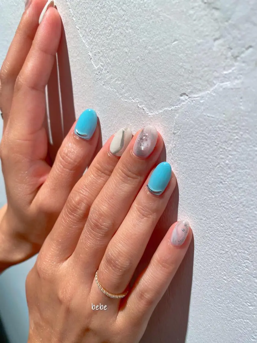 ネイル 夏ネイル ハンドネイル Ann nailのネイルデザイン